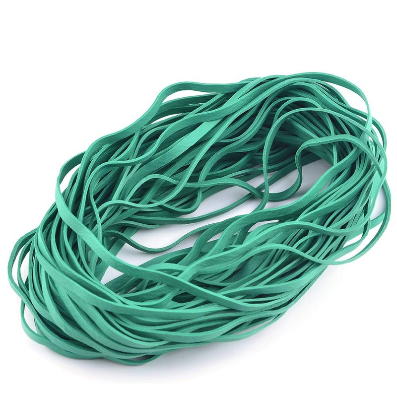 Coopay 12 Inches Extra Large Rubber Bands, 30 Pieces Heavy Duty Trash Can Band Bulk, Strong Elastic for Office Supply School Home, Garbage Cans, File Folders (Green) - Image 1